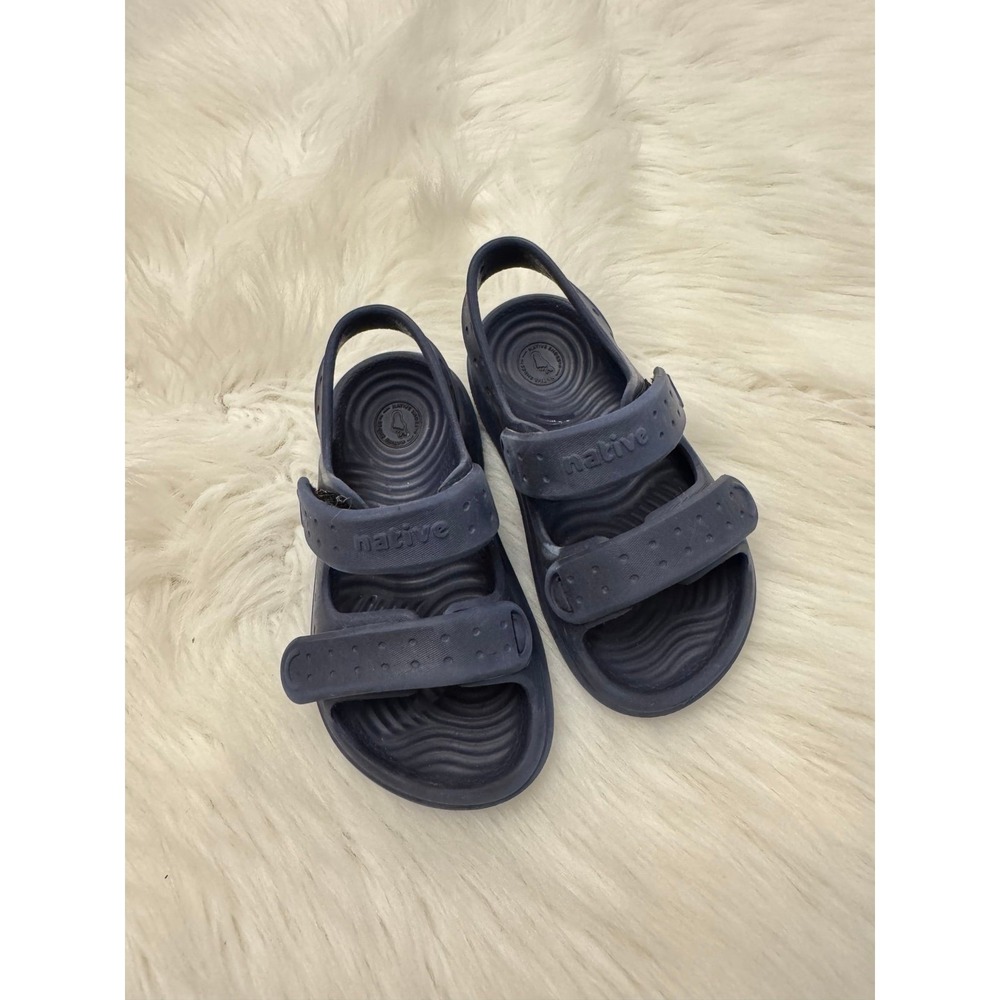 Native blue sandals size 8C